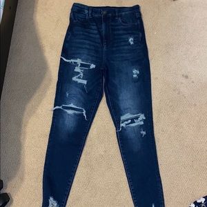 Curvy Highest Rise American eagle jeans